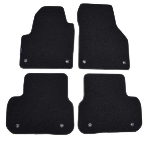 Велюровые коврики Black Diamond - Land Rover Discovery Sport 2015-2019 гг.