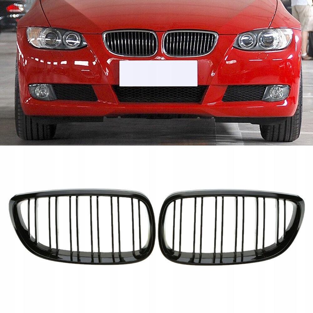 Глянцевий чорний гриль для нирок з подвійною планкою