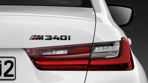 51142472849 - Чорна емблема задніх дверей M340I BMW 3 G20 OEM