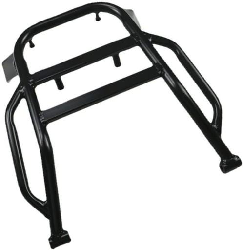 Черный кронштейн для поддержки груза на задней багажной полке мотоцикла