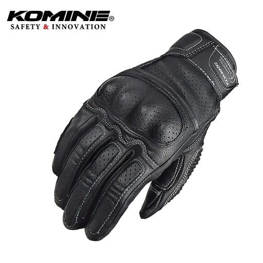 Черные летние мотоциклетные перчатки размера M