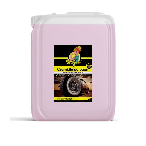 Очорнювач шин з мокрим ефектом, полірує та доглядає за шинами 5л