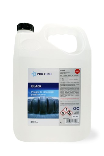 Шиномонтаж, резина и пластик PRO-CHEM BLACK 5 L