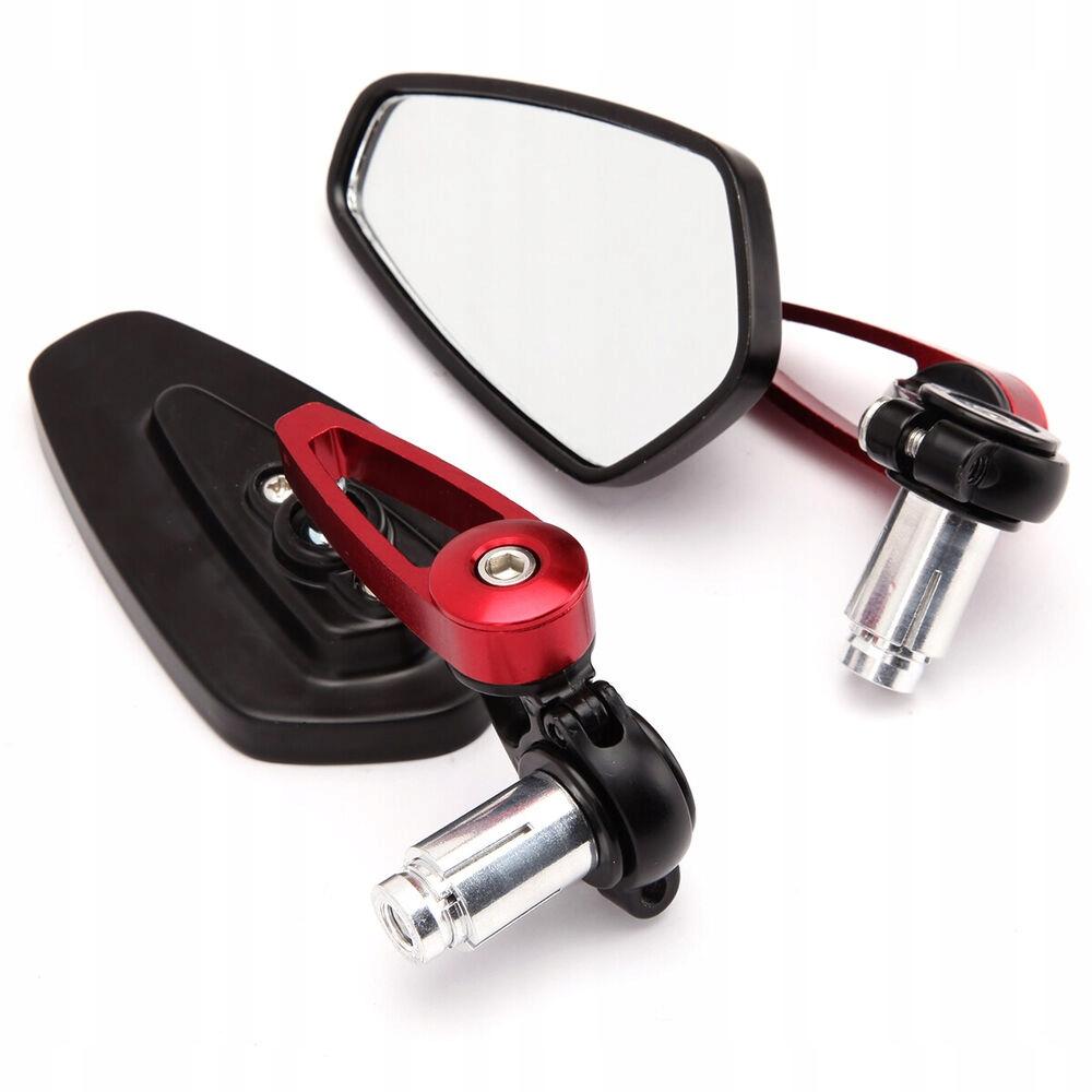 Красная ручка зеркала заднего вида