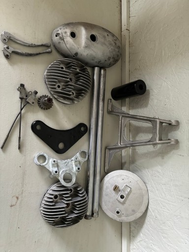 PRL SHL WSK JAWA запчастини до мотоцикла, основа, полиця, голова, інші