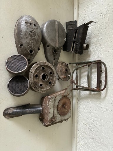 Запчастини до мотоцикла PRL WSK WFM SHL, кришка, фільтр, багажник, кришка втулки