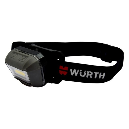 Аккумуляторный светодиодный налобный фонарь WURTH 280 лм USB-C 1500 мАч IP65 датчик движения
