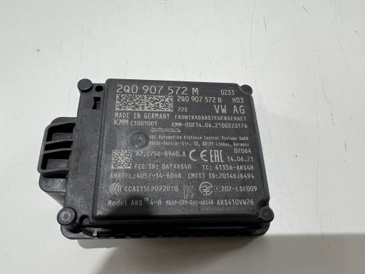 2Q0907572M - Датчик ACC Sensor Radar DISTRONIC VW 2q0907572m