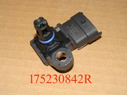 175230842R T-MAPC97 Czujnik ciśnienia wtrysku gazu listwy LPG mapsensor map sensor Dacia Sandero Jogger 1,0 TCE Renault Opel - Датчик тиску в рампі газового впорскування LPG Dacia Renault 1.0 TCE 175230842R