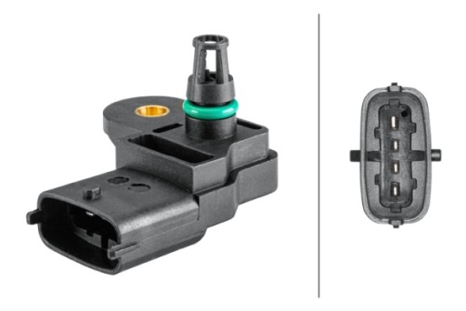 6PP 358 - Датчик тиску у впускному колекторі (4 pin) підходить: IVECO DAILY III; Ф