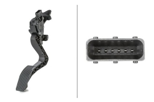 Датчик, положение педали газа 6PV 010 175-741 HELLA датчик, положение педали