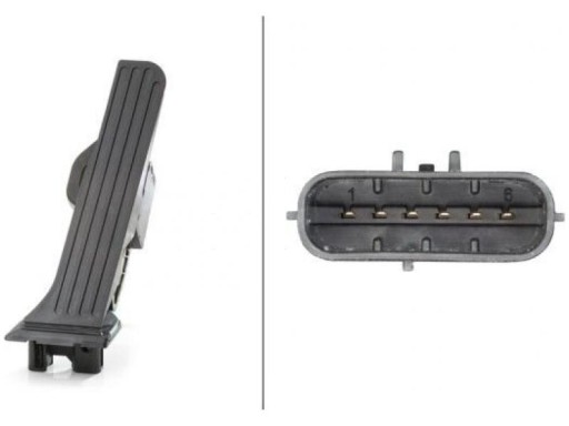 Датчик, положение педали газа Hella 6PV 008 890-711