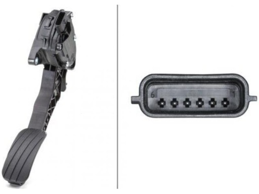 Датчик, положение педали газа Hella 6PV 009 978-781