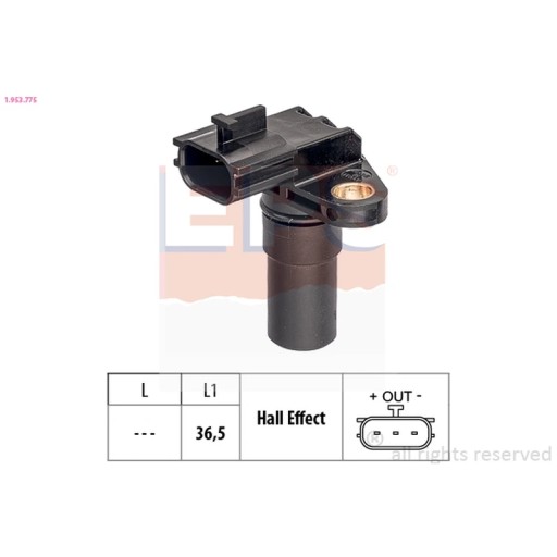 Датчик, швидкість обертання EPS 1.953.775