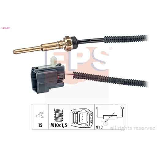 1.830.331 - Датчик, температура охлаждающей жидкости EPS