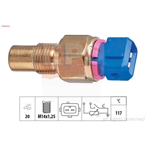 1.830.553 - Датчик, температура охолоджуючої рідини EPS