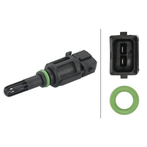 Датчик, температура впускного повітря HELLA 6PT 009 109-131