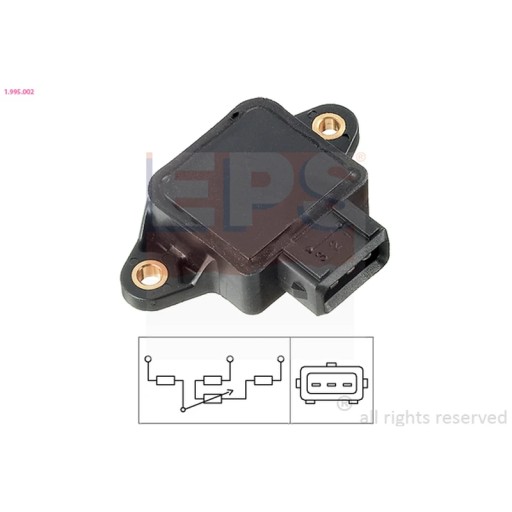 Датчик, настройка дроссельной заслонки EPS 1.995.002