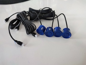 Датчики парковки, синий дисплей