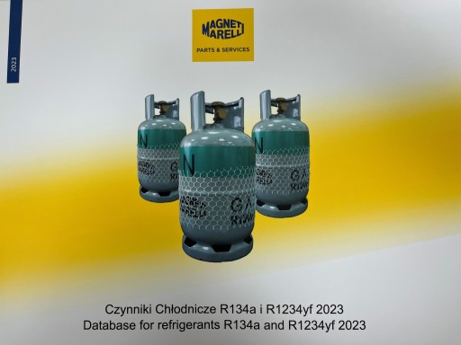 Хладагенты R134a и R1234yf 2023 Magneti Marelli