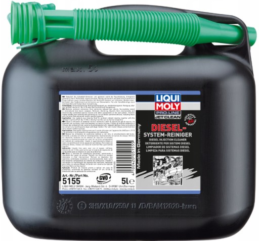 Очищення дизельних форсунок LIQUI MOLY PRO-LINE Jet CLEAN 5155 5L