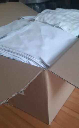 Белая хлопковая салфетка для протирки наволочек, 30 кг.