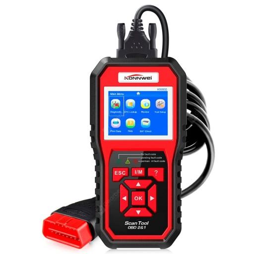 Автомобильный сканер неисправностей OBD2 KONWEI KW850 ПОЛЬСКИЙ