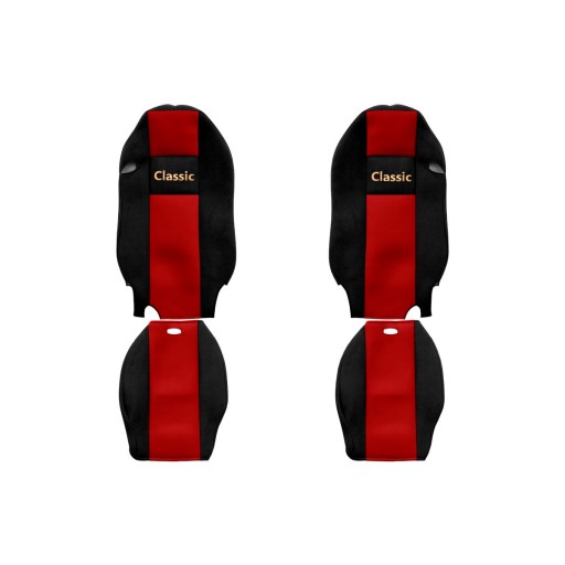 D3B9E3_C Чохли на сидіння (червоні, велюр, крісло