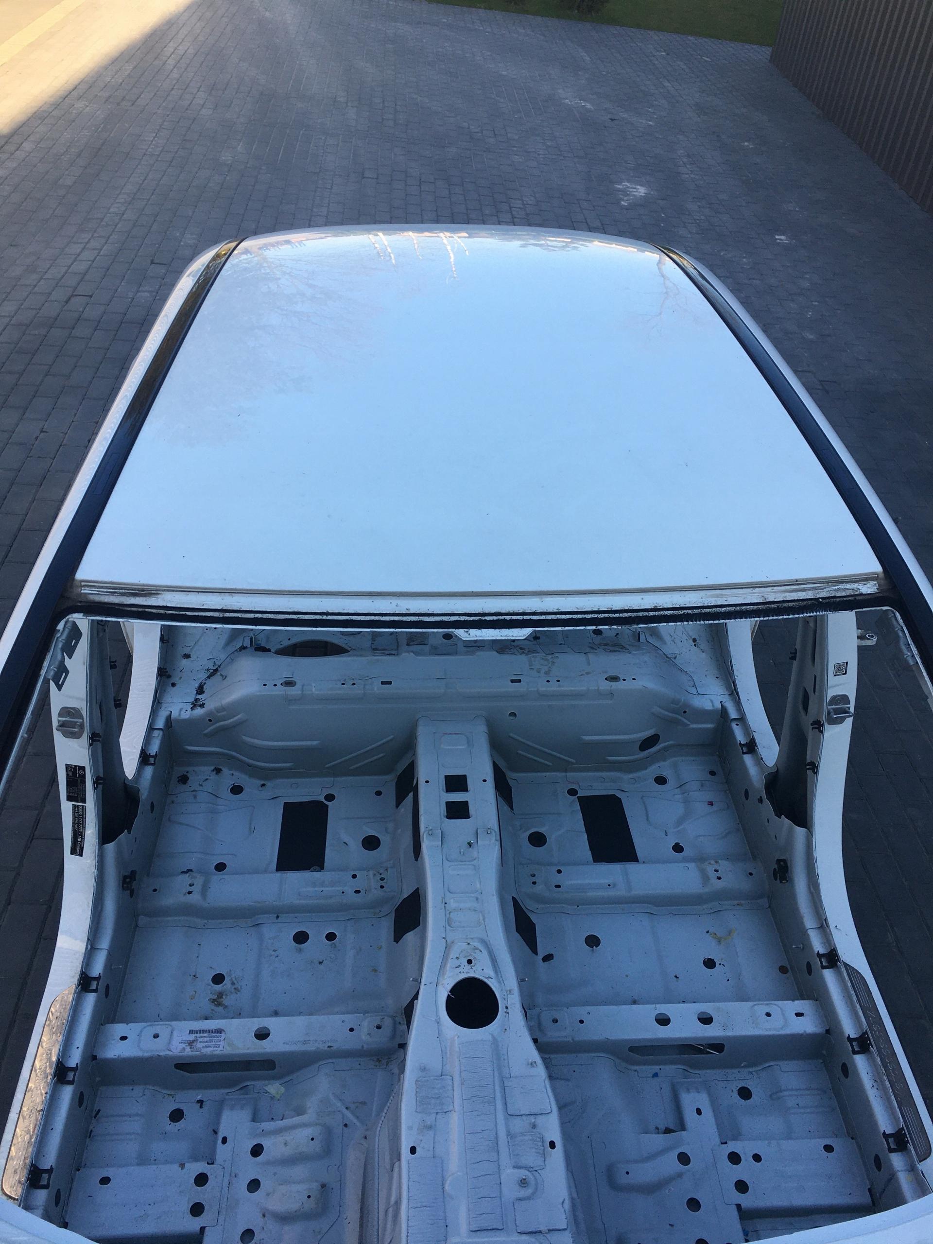 Довгий дах MERCEDES W205 POLAR WHITE 149