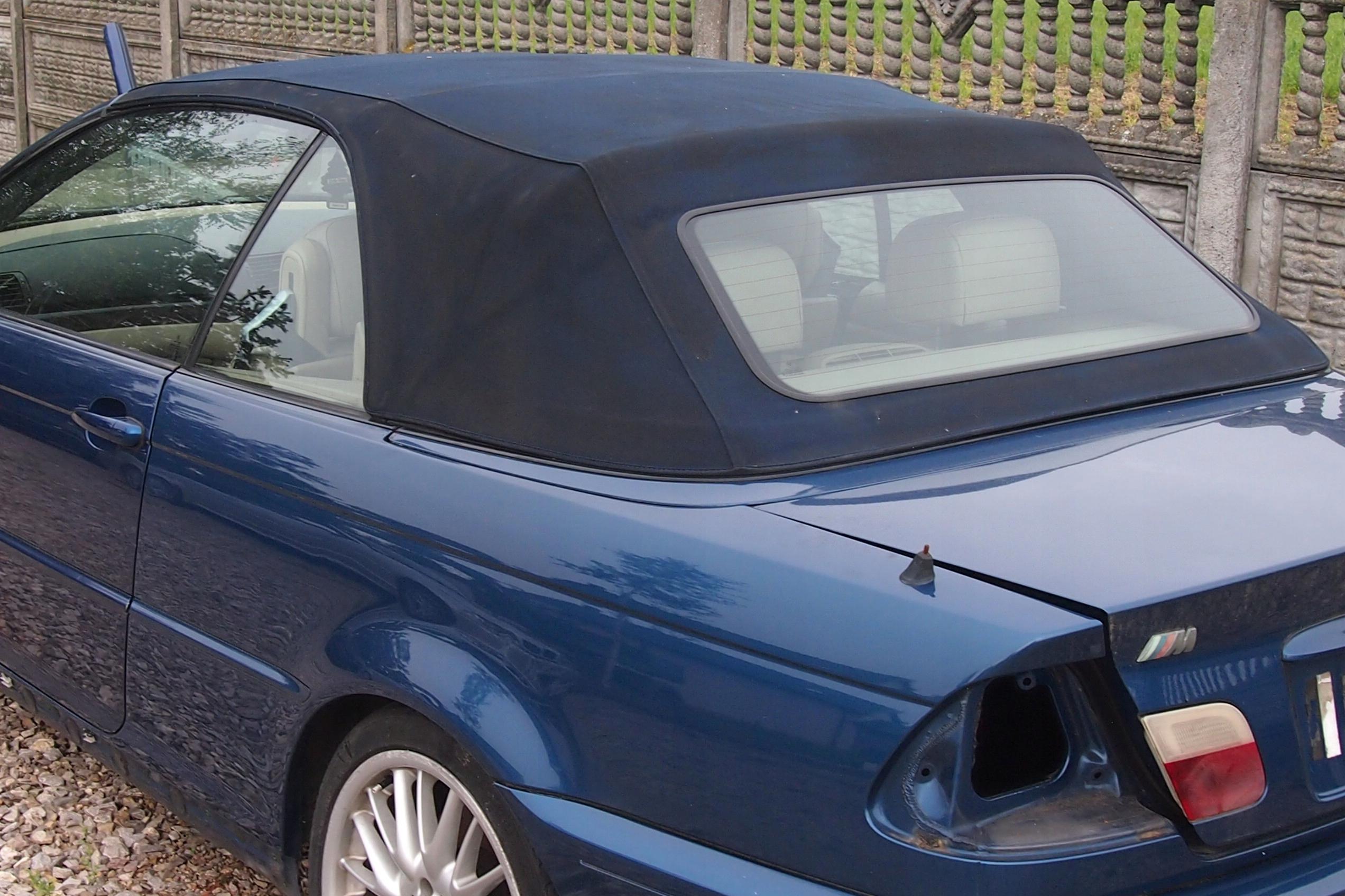 Обшивка крыши потолок BMW 3 E46 кабриолет