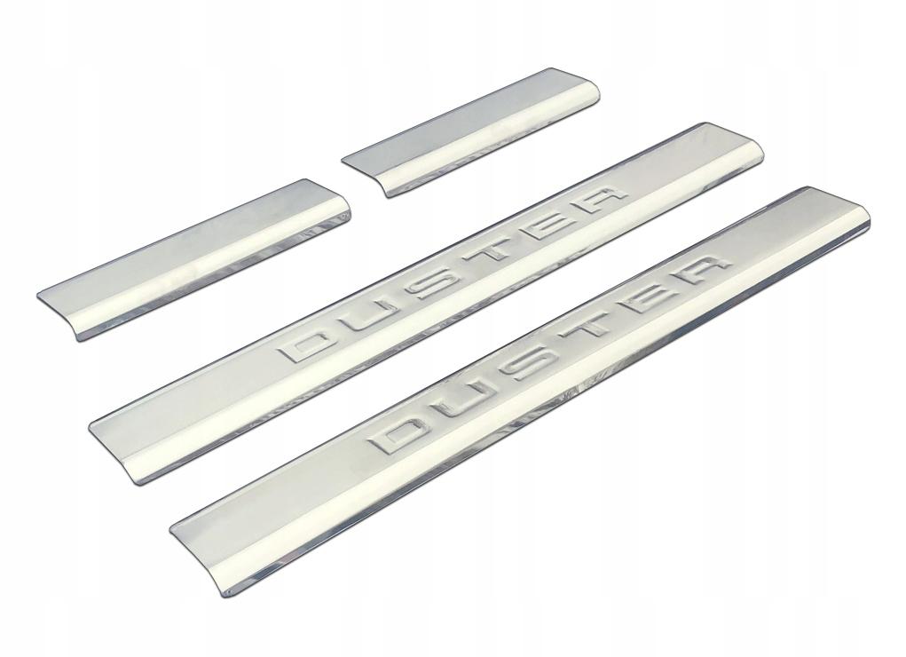 Dacia DUSTER 10-18 накладки на пороги тюнинг