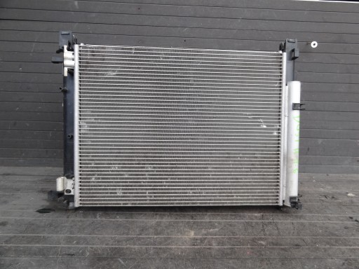 DACIA DUSTER II 2018 1.6 SCE КОНДИЦИОНЕР ВОДЯНОЙ ОХЛАДИТЕЛЬ, НАБОР ВЕНТИЛЯТОРОВ