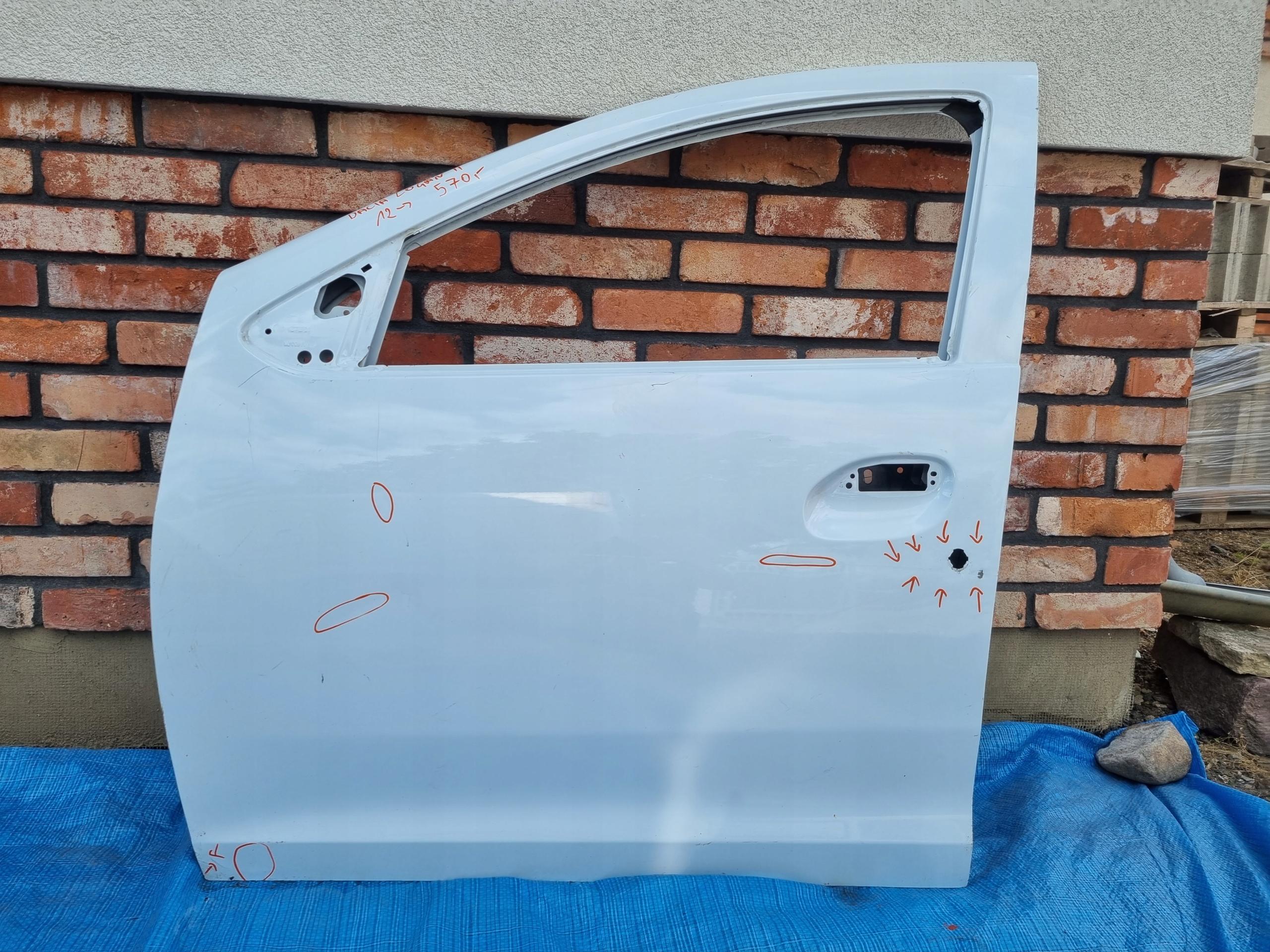 2012 - DACIA LOGAN II 12 - > ЛІВА ПЕРЕДНЯ ДВЕРІ ПЕРЕДНЯ