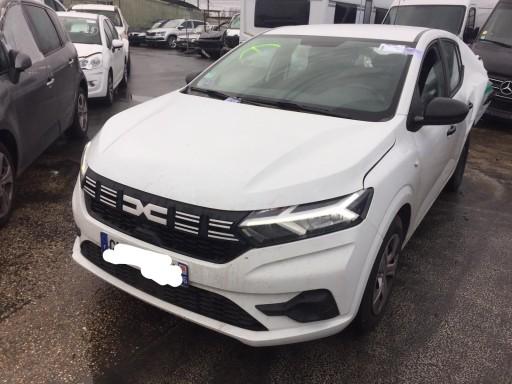 DACIA SANDERO 2023 III 3 БЕЛЫЕ ПЕРЕДНИЕ РАДИАТОРЫ В КОМПЛЕКТЕ ФАРЫ КАПОТА