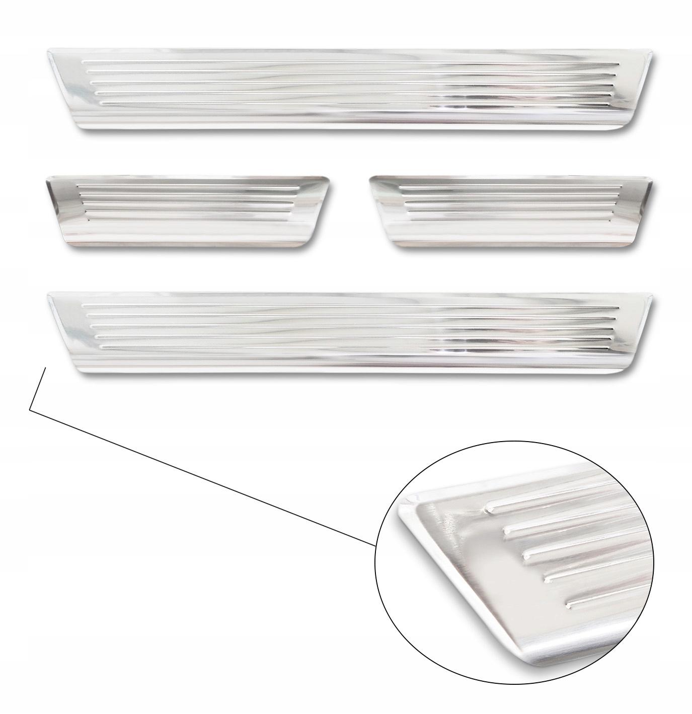 Dacia SANDERO III пороговые накладки защита порога