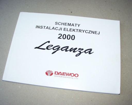 DAEWOO LEGANZA - схемы установки электрооборудования 2000