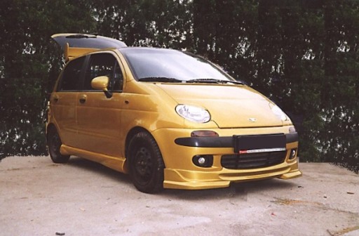 DAEWOO MATIZ *ПЕРЕДНЯЯ ЮБКА*DJ-ТЮНИНГ
