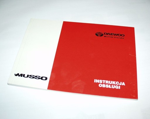 DAEWOO Musso (1997) - посібник користувача