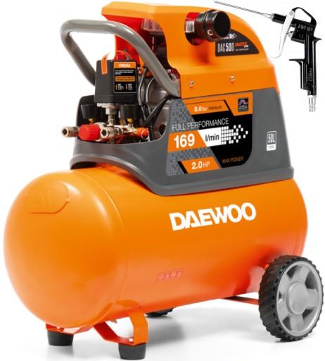 DAEWOO ВОЗДУШНЫЙ КОМПРЕССОР МАСЛЯНЫЙ КОМПРЕССОР 50л макс. 8бар + НЕО ПИСТОЛЕТ