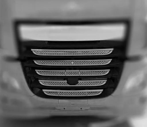 DAF XF 106 ПЛАНКИ ИЗ НЕРЖАВЕЮЩЕЙ СТАЛИ ДЛЯ ГРИЛЯ ХРОМИРОВАННЫЕ ДЕКОРЫ