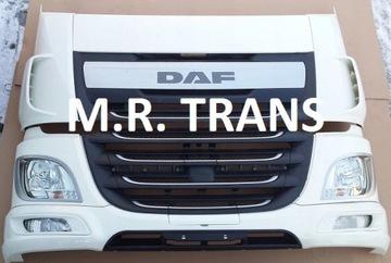 DAF XF 106 КАПОТ, БАМПЕР, РЕШІТКА, КУТОВИЙ, СТІП