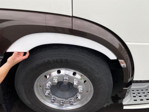 DAF XF 106 боковая крышка от дождя