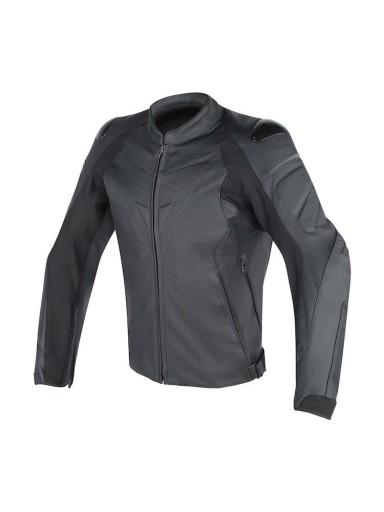 DAINESE Чоловіча шкіряна куртка Fighter Black 48