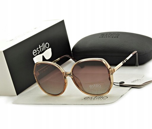 Жіночі поляризовані сонцезахисні окуляри Fly бежевий овальний