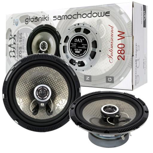 DAX SOLING ZGS 165mm автомобильные динамики 2 way