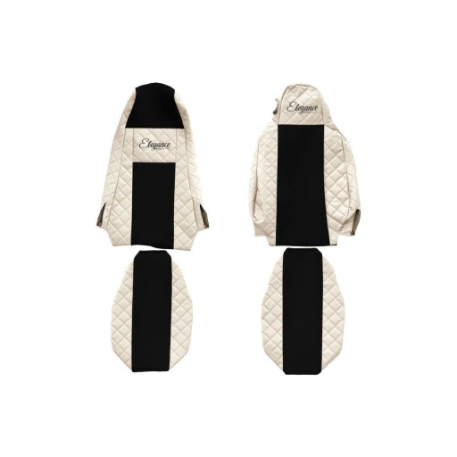 DB0DE3_C Чохли на сидіння (шампань, екошкіра