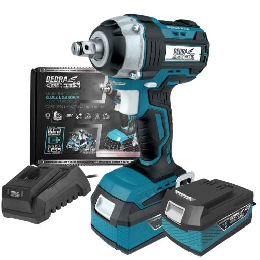 DEDRA DED7146 Акумуляторний ударний гайковерт 18V +4Ah