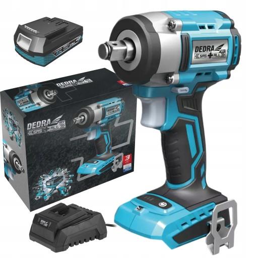 DEDRA КОМПАКТНИЙ БЕЗЩІТКОВИЙ УДАРНИЙ КЛЮЧ 350NM 1/2