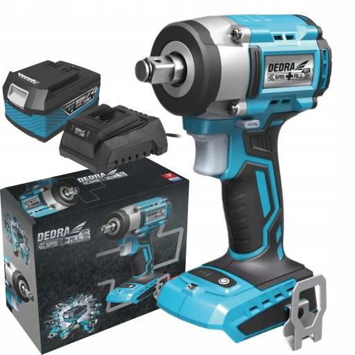 DEDRA КОМПАКТНИЙ БЕЗЩІТКОВИЙ УДАРНИЙ КЛЮЧ 350NM 1/2