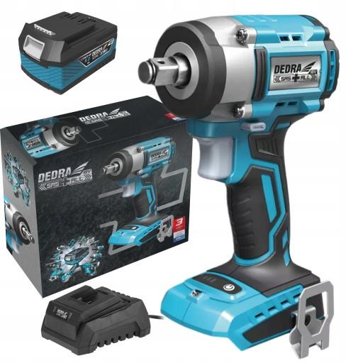 DEDRA КОМПАКТНИЙ БЕЗЩІТКОВИЙ УДАРНИЙ КЛЮЧ 350NM 1/2